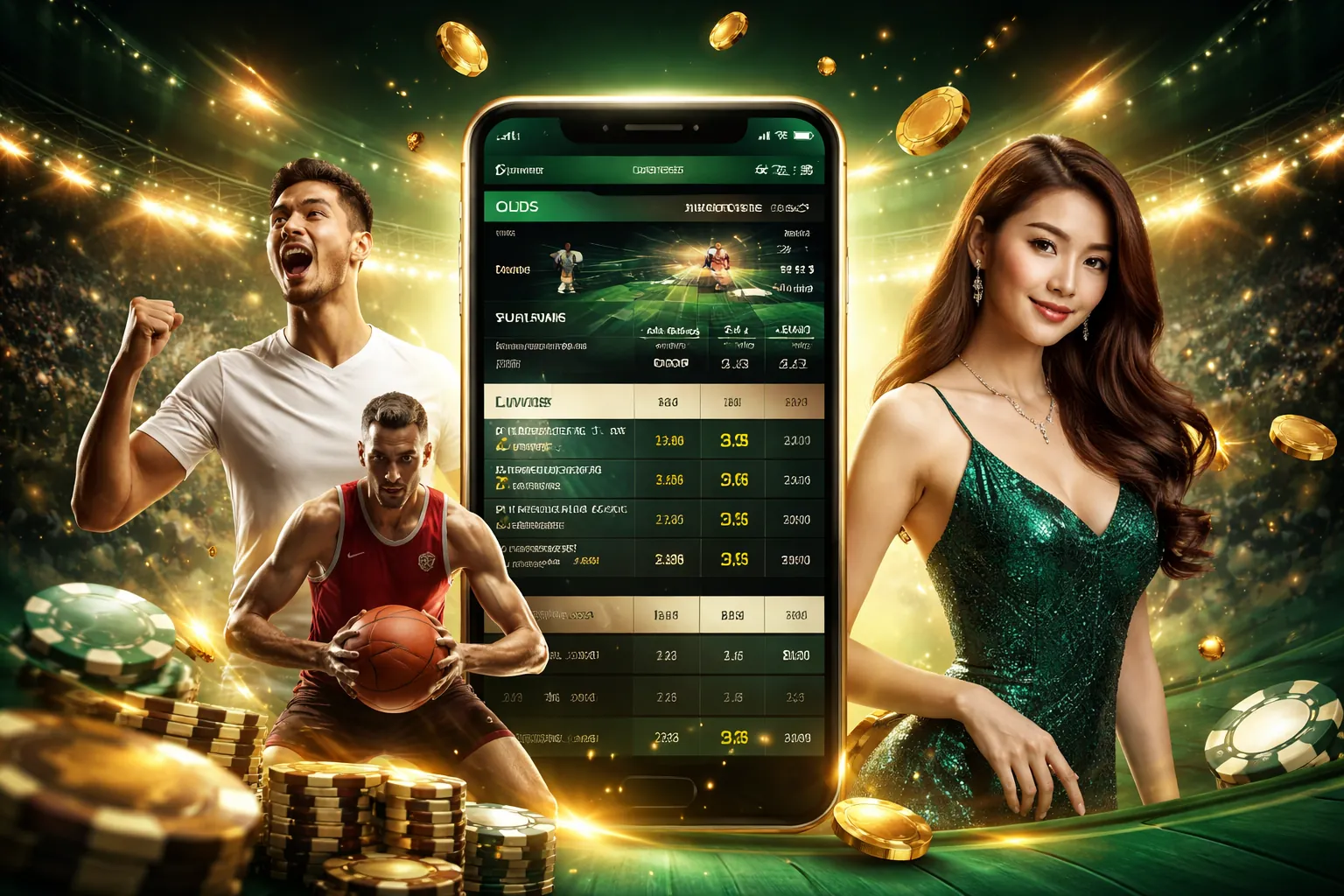 Hình ảnh chào mừng và tổng quan nền tảng 5699 trang chủ